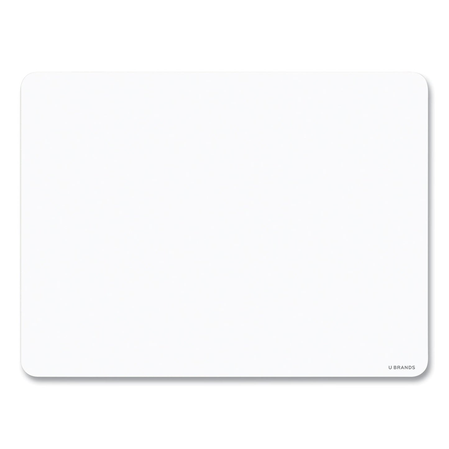 U Brands Double-Sided Dry Erase Lap Board, 12" x 9", White Surface, 10/Pack