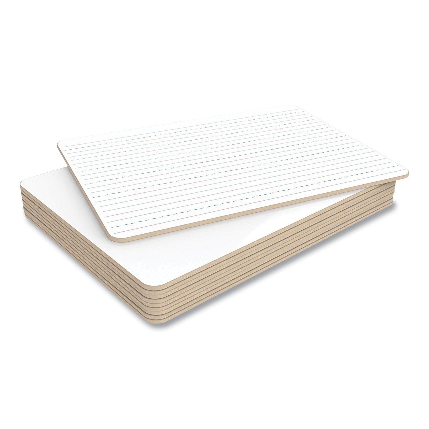 U Brands Double-Sided Dry Erase Lap Board, 12" x 9", White Surface, 10/Pack