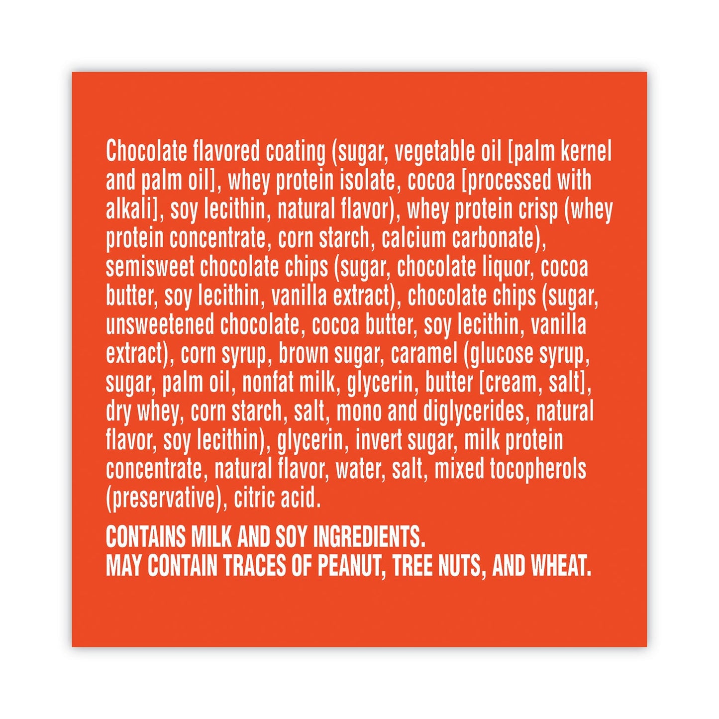 Gatorade® Recover Chocolate Chip Whey Protein Bar, 2.8 oz Bar, 12 Bars/Carton