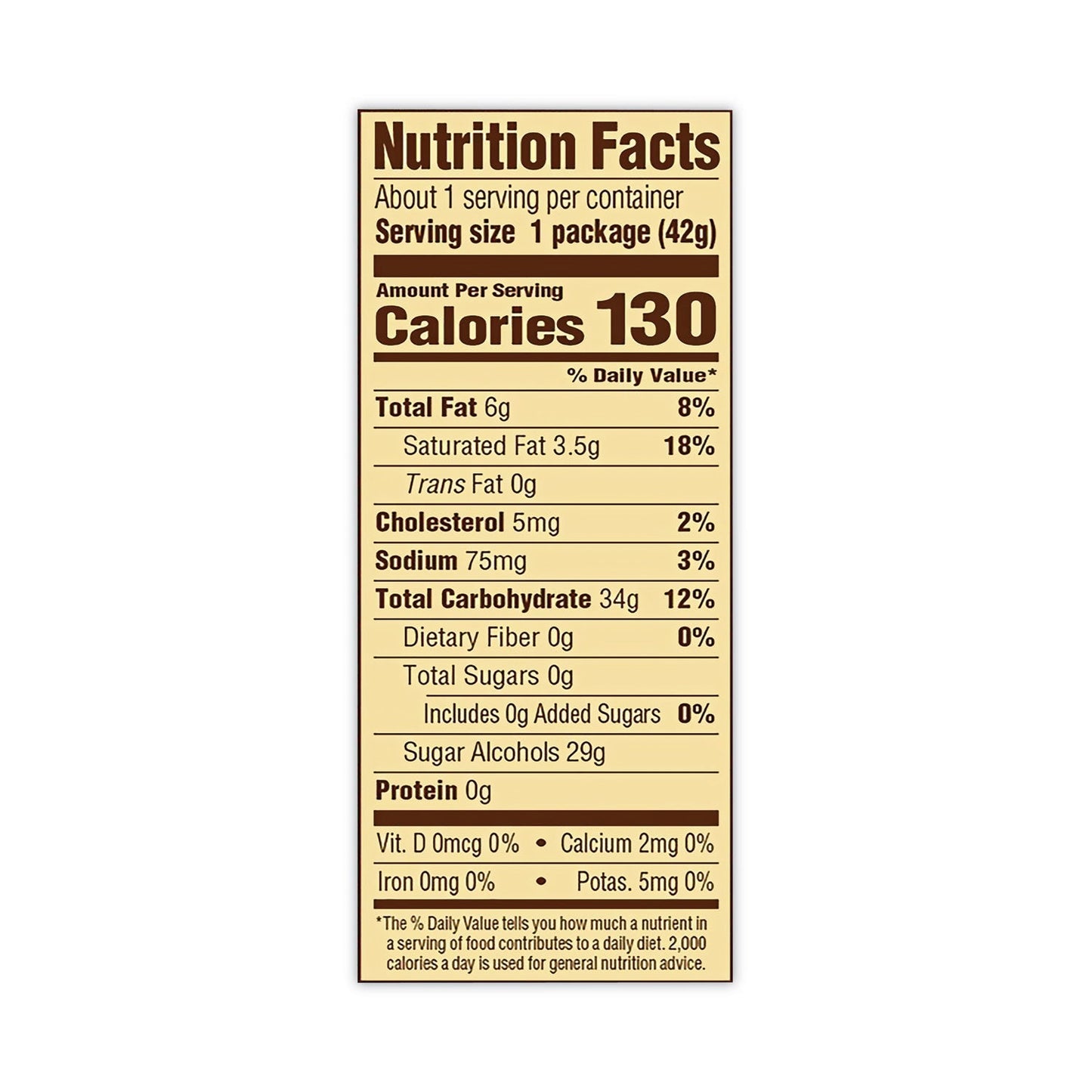 Werther's® Original® Sugar Free Chewy Caramel Candy, 1.46 oz Bag, 12 Bags/Carton