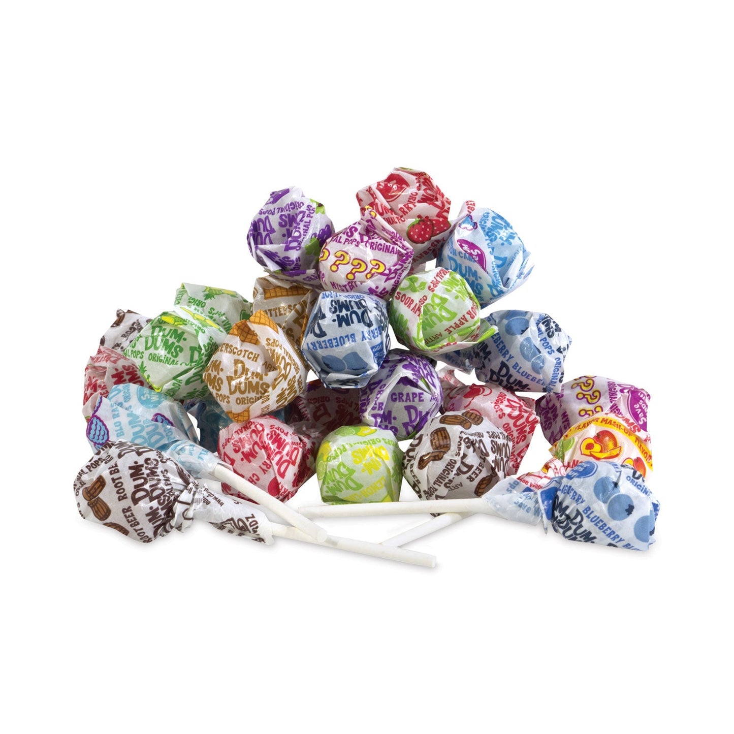 Spangler® Dum-Dum-Pops, 14 Assorted Flavors, 360 Pieces/Carton