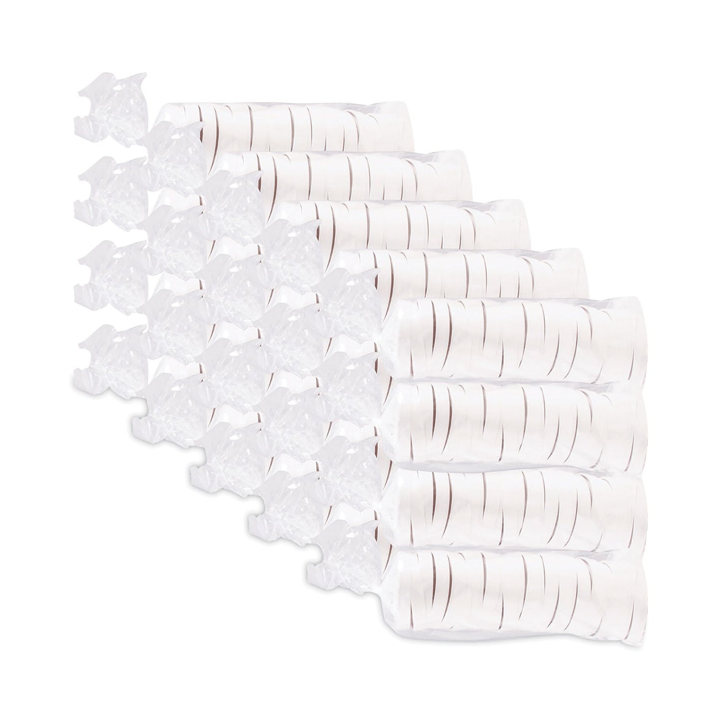 SOLO® Paper Lids for Food Containers, For 16 oz Containers, Vented, 3.9" Diameter x 0.9" h, White, 25/Bag, 20 Bags/Carton