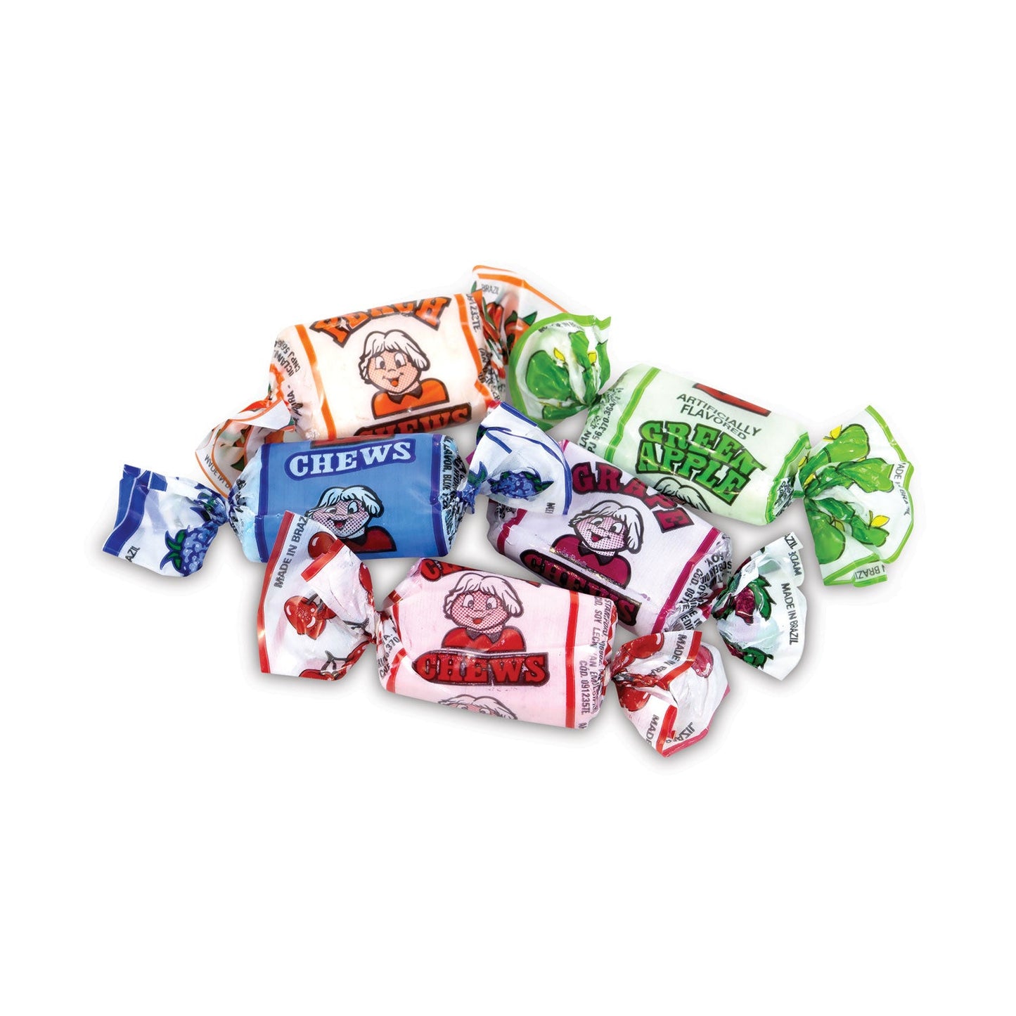 Albert's® Assorted Fruit Chews, 1.5 lb Bag, Approx. 240 Pieces