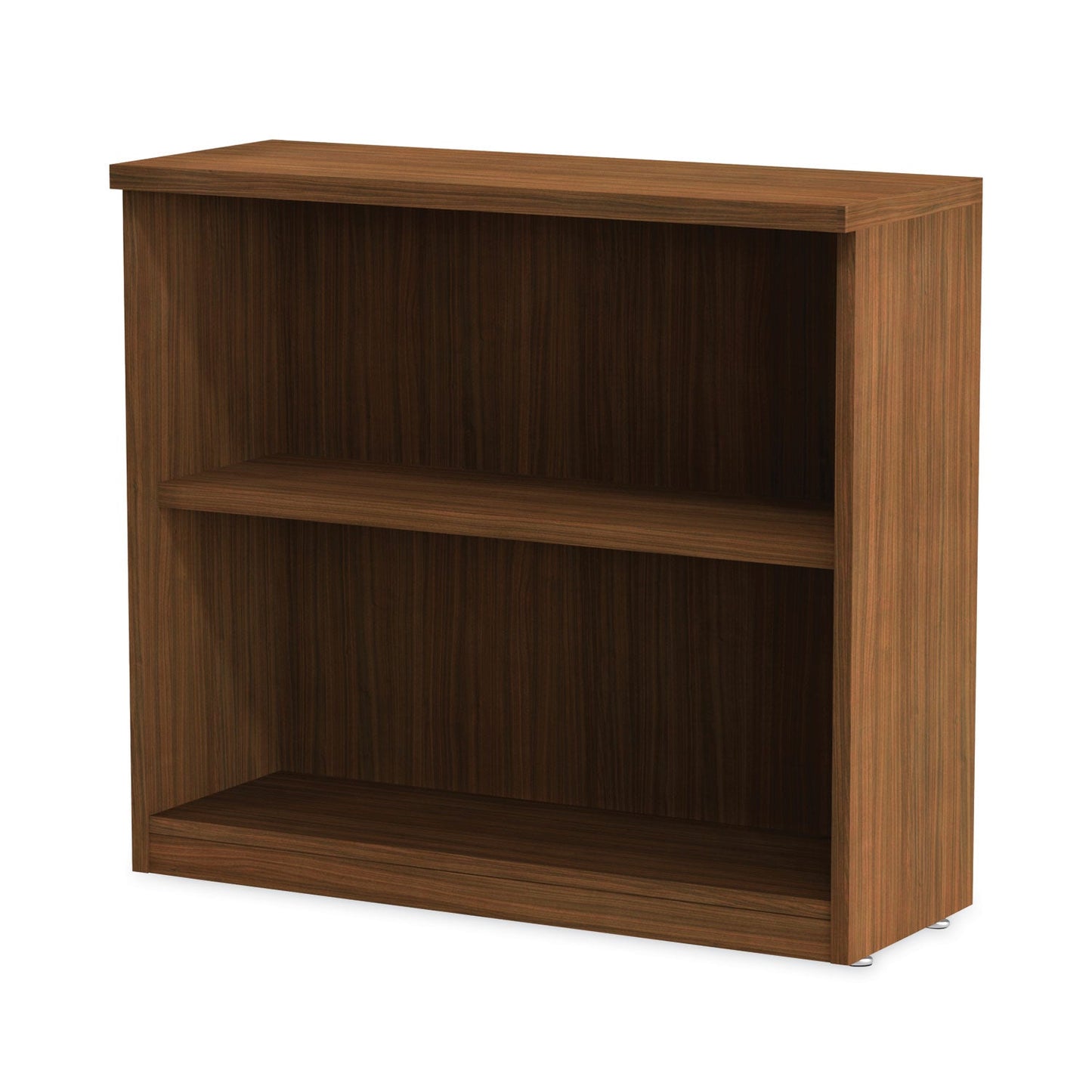 Alera® Alera Valencia Series Bookcase,Two-Shelf, 31.75w x 14d x 29.5h, Modern Walnut