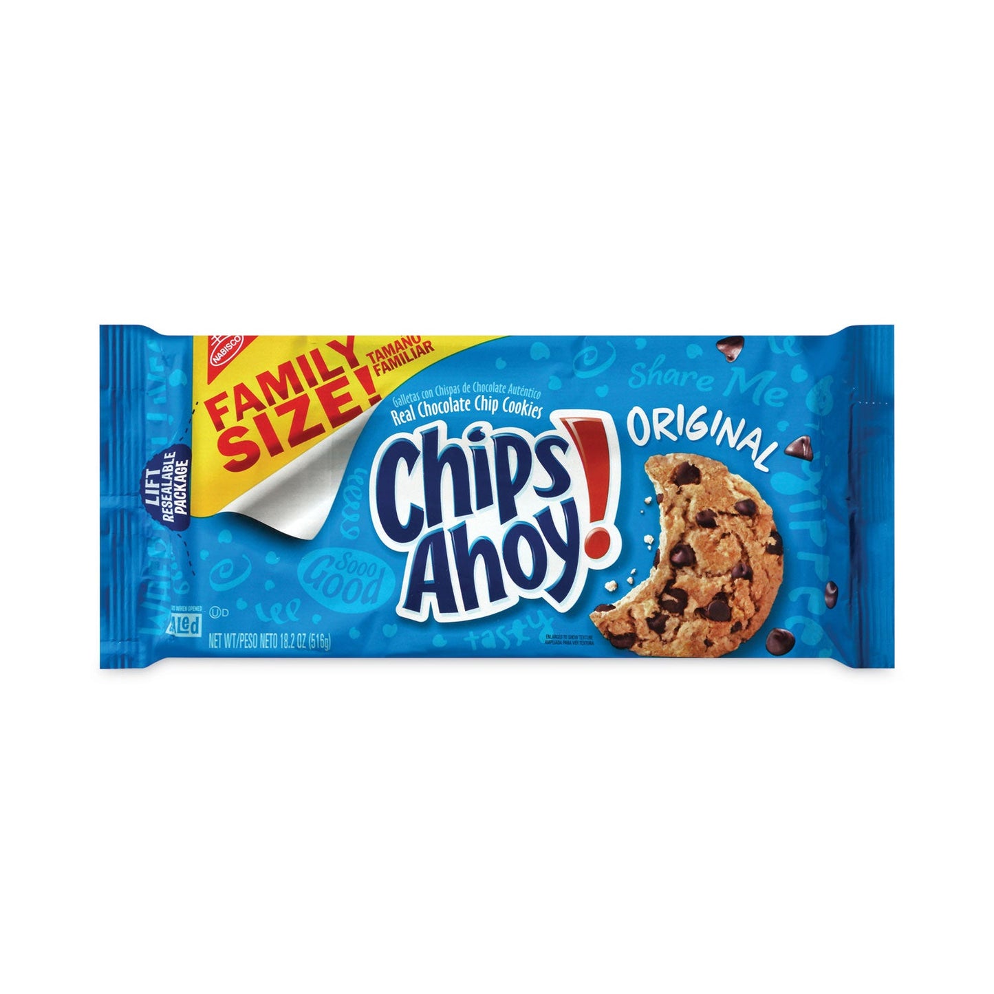 Nabisco® Chips Ahoy Chocolate Chip Cookies, 3 Resealable Bags, 3 lb 6.6 oz Box