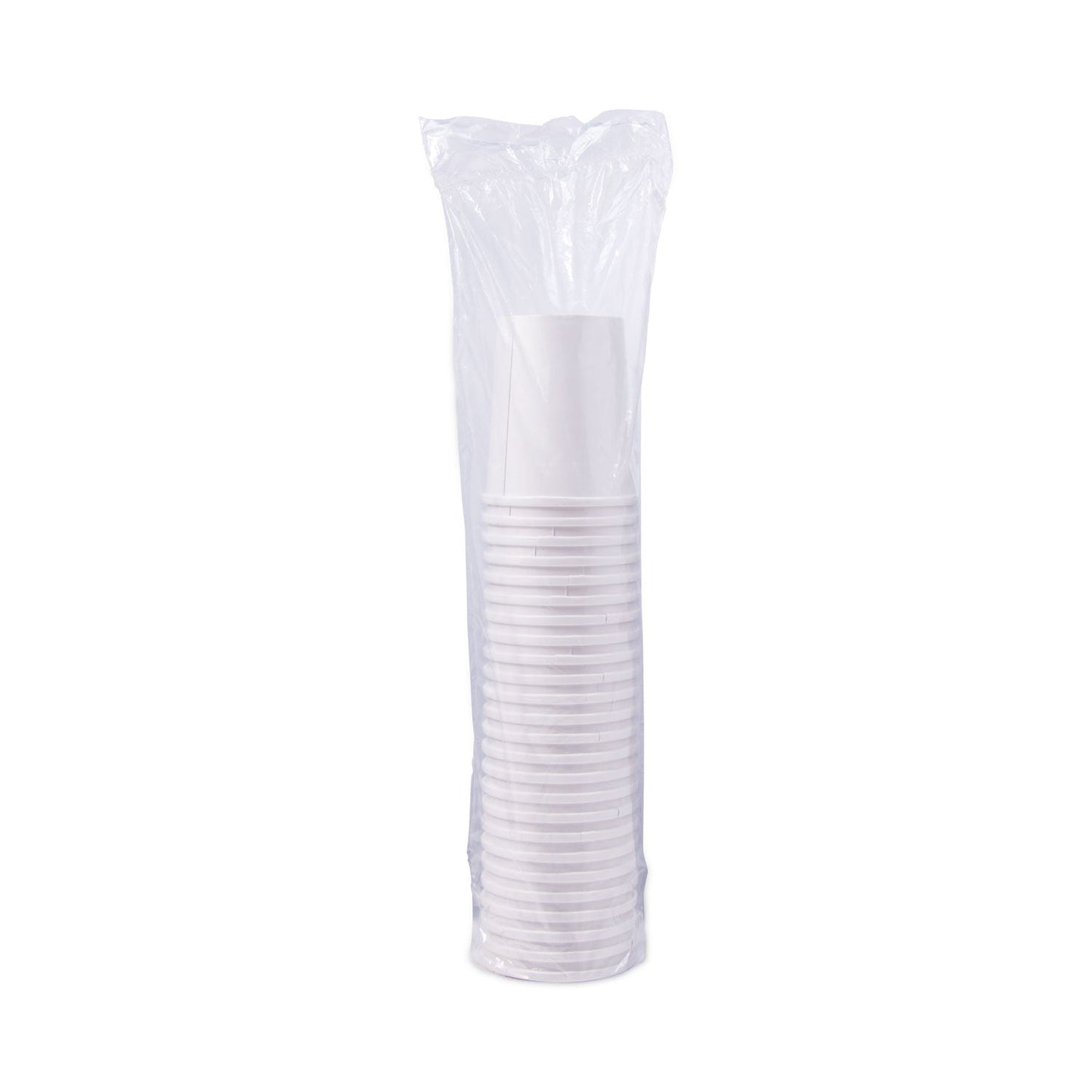 SOLO® Flexstyle Double Poly Paper Containers, 32 oz, White, Paper, 25/Pack, 20 Packs/Carton