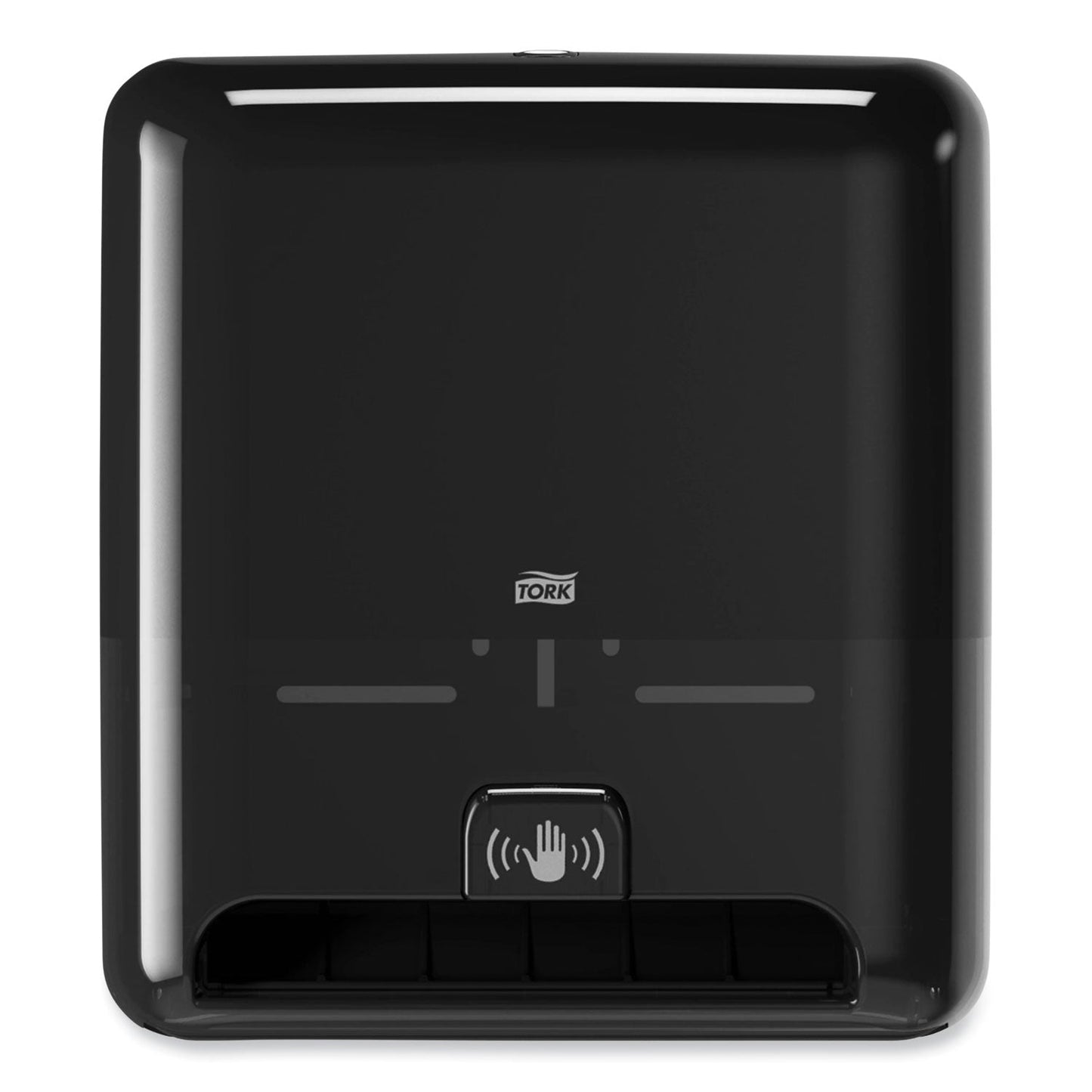 Tork® Elevation Matic Hand Towel Dispenser With Intuition Sensor, 13 X 8 X 14.5, Black