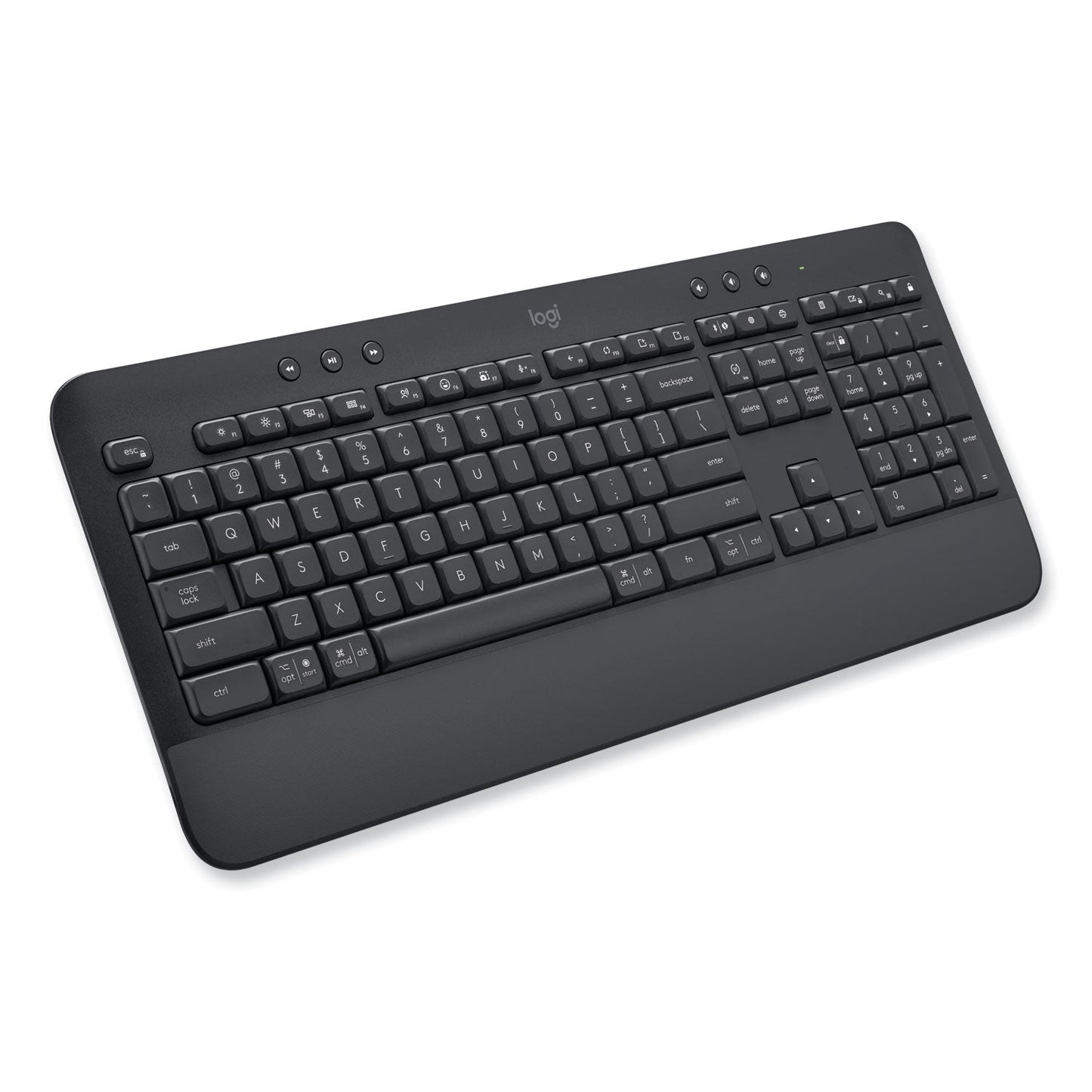 Logitech® Signature K650 Wireless Comfort Keyboard, Graphite