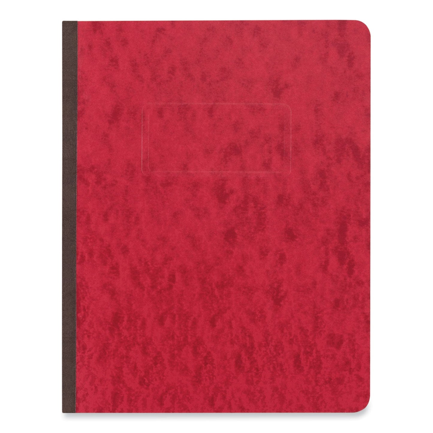 Universal® Pressboard Report Cover, Two-Piece Prong Fastener, 3" Capacity, 8.5 X 11, Executive Red/executive Red