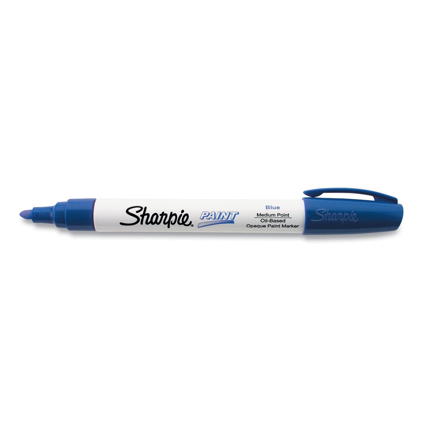 Sharpie® Permanent Paint Marker, Medium Bullet Tip, Blue