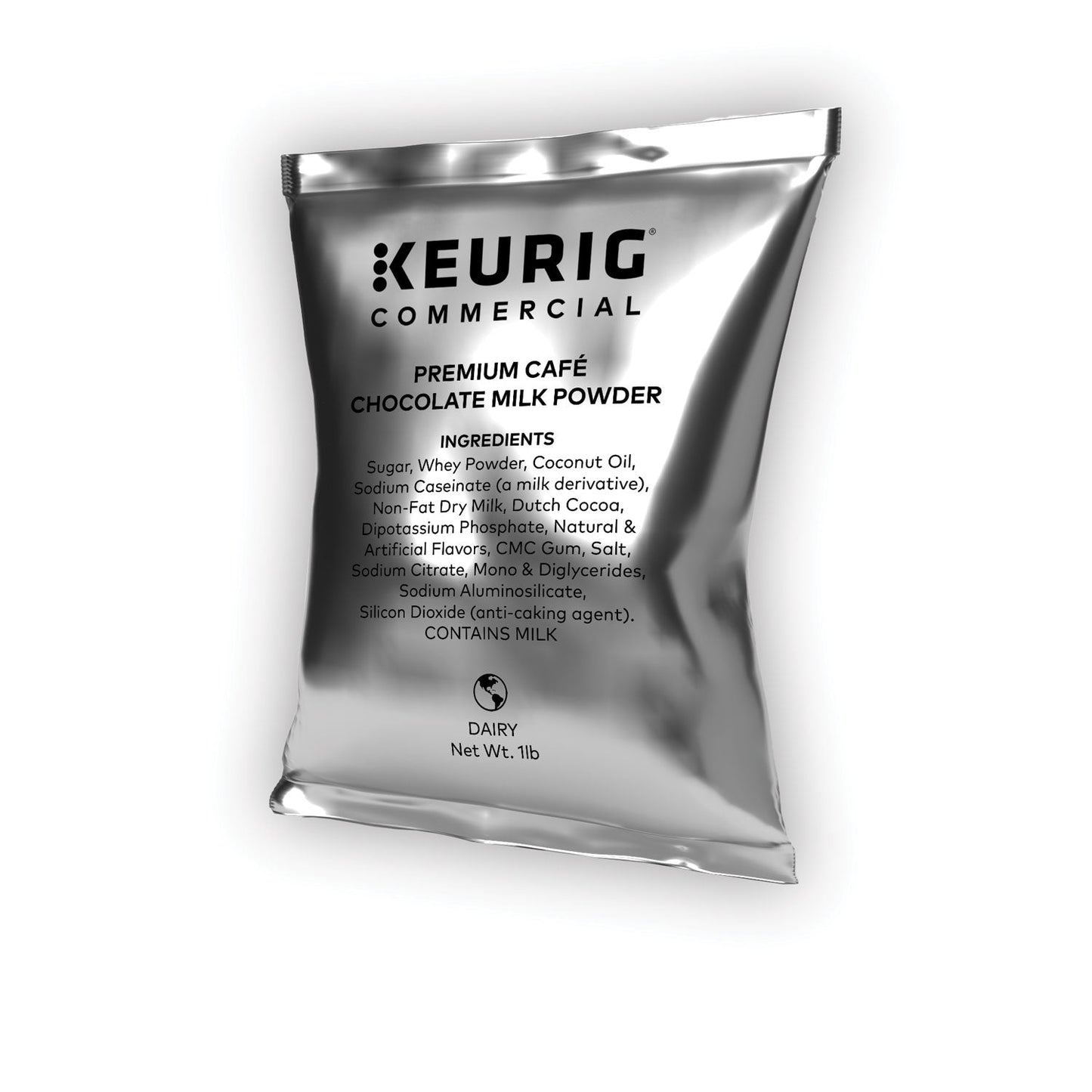 Keurig® Premium Cafe Powders, Chocolate, 1 lb Bag, 12/Carton