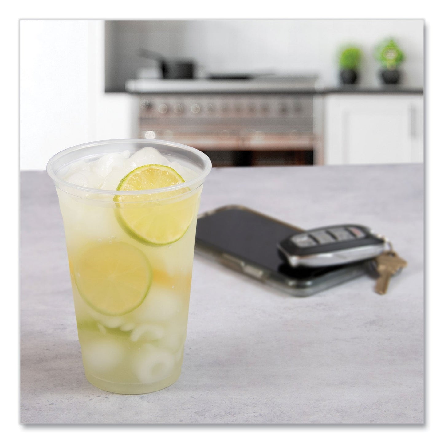 SOLO® Ultra Clear Cups, 20 oz, Plastic, 50/Bag, 12 Bags/Carton