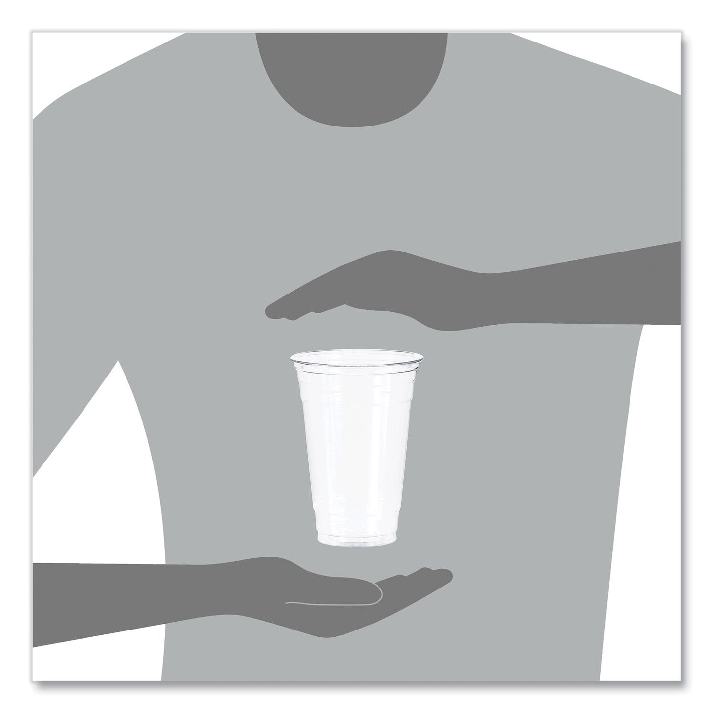 SOLO® Ultra Clear Cups, 20 oz, Plastic, 50/Bag, 12 Bags/Carton