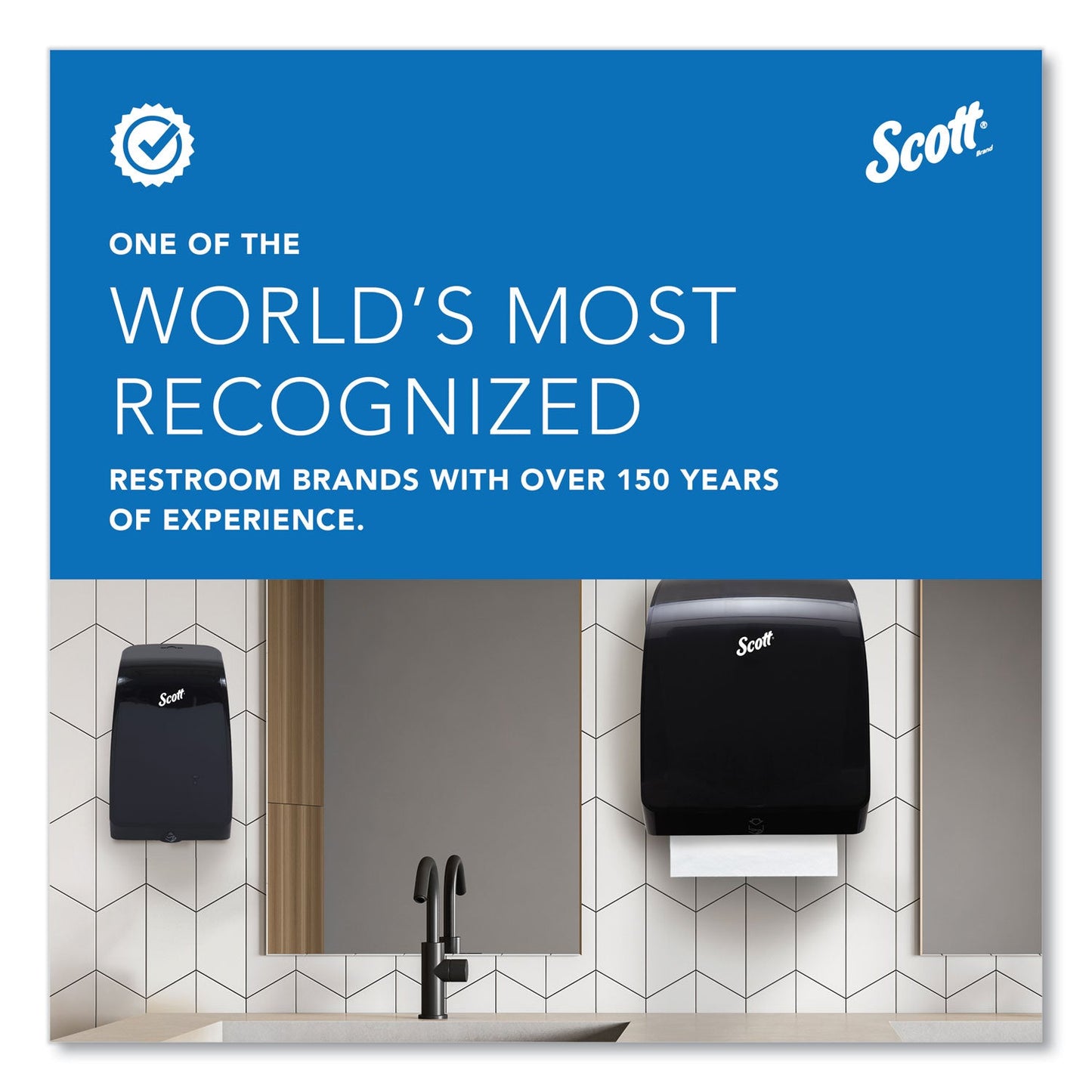 Scott® Pro Mod Manual Hard Roll Towel Dispenser, 12.66 X 9.18 X 16.44, Smoke