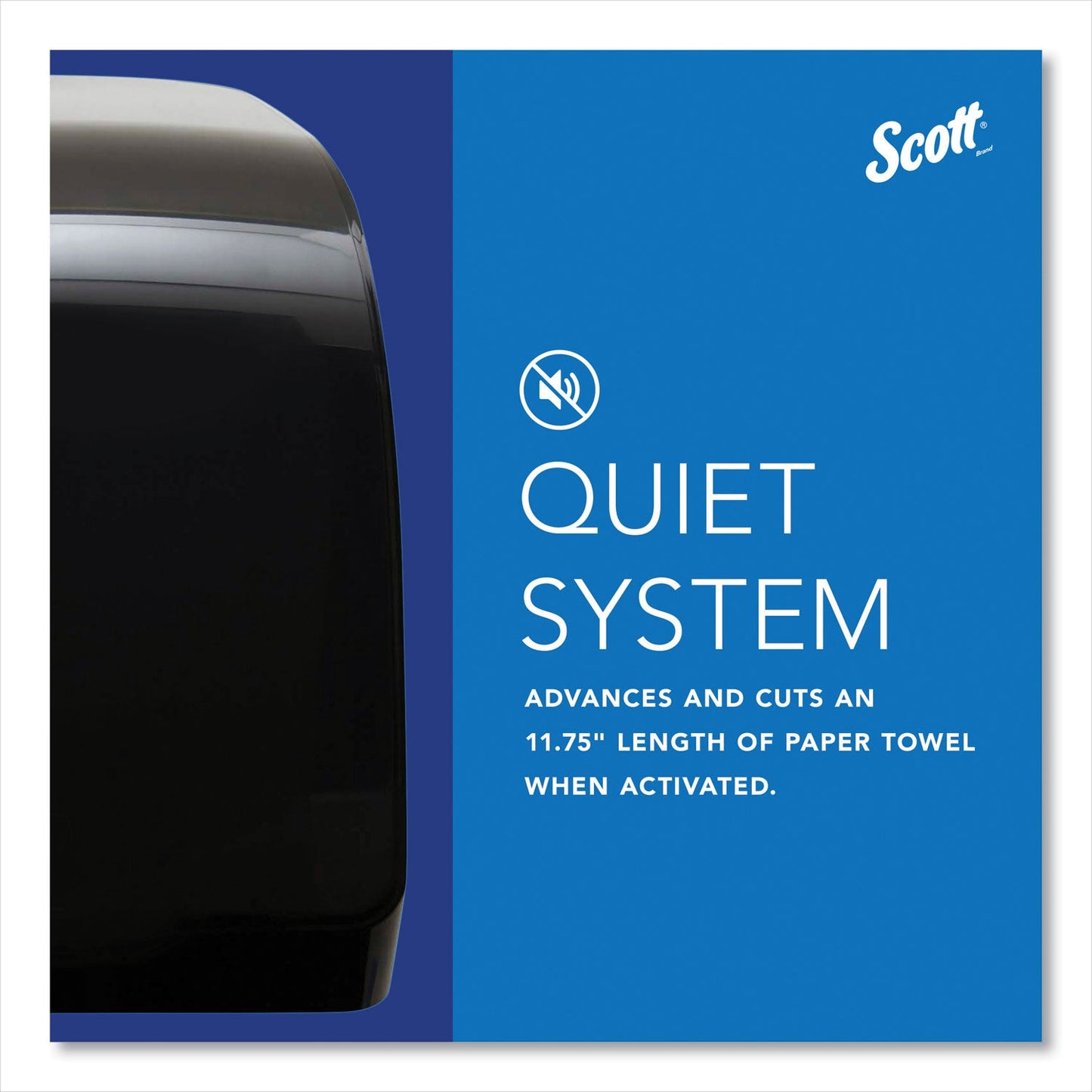Scott® Pro Mod Manual Hard Roll Towel Dispenser, 12.66 X 9.18 X 16.44, Smoke