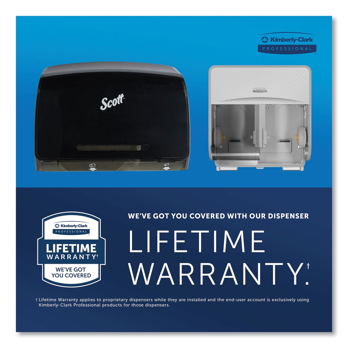 Scott® Pro High Capacity Coreless SRB Tissue Dispenser, 11.25 x 6.31 x 12.75, Black