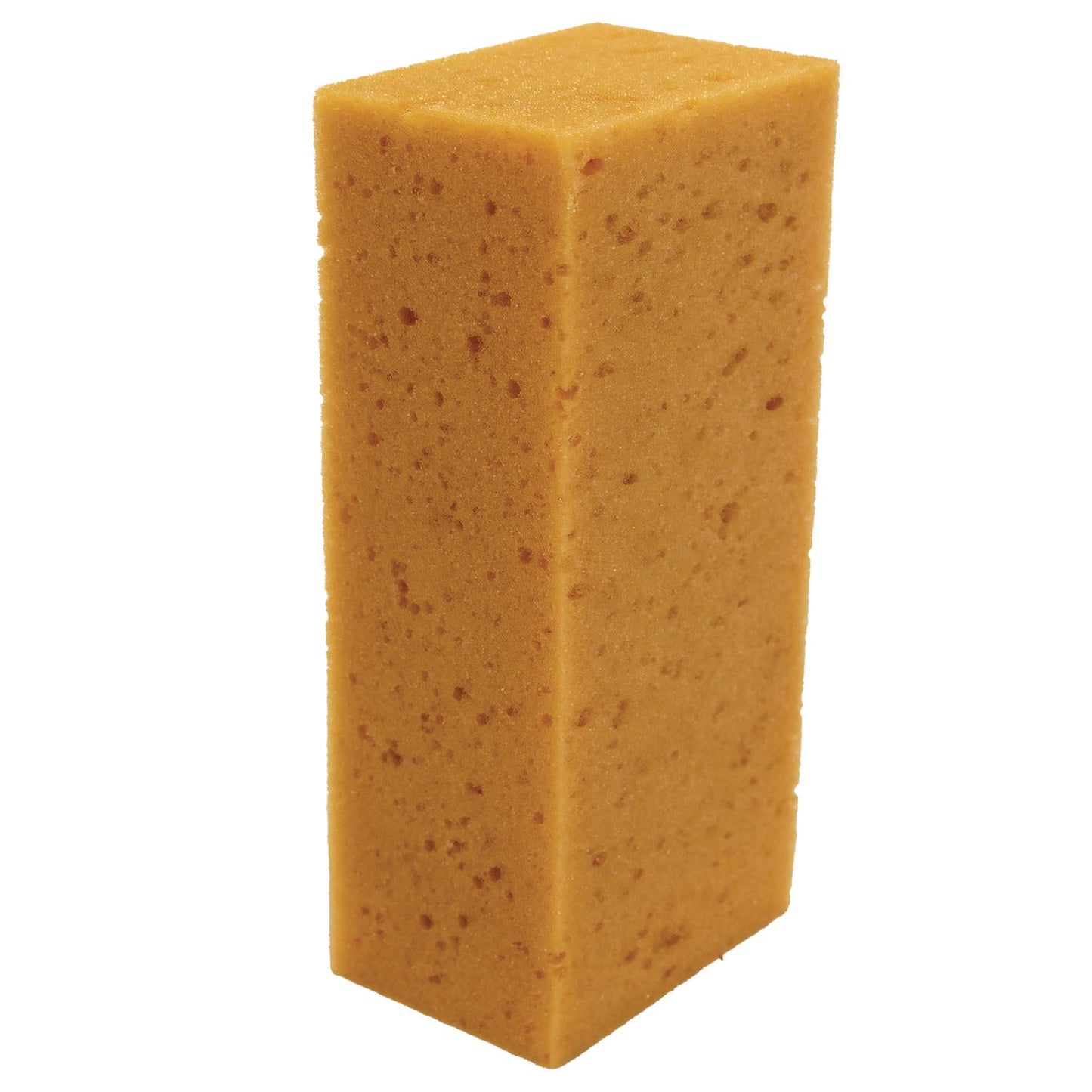 Unger® Fixi-Clamp Sponge, 8.5" x 4" x 2.75", Yellow, 10/Carton