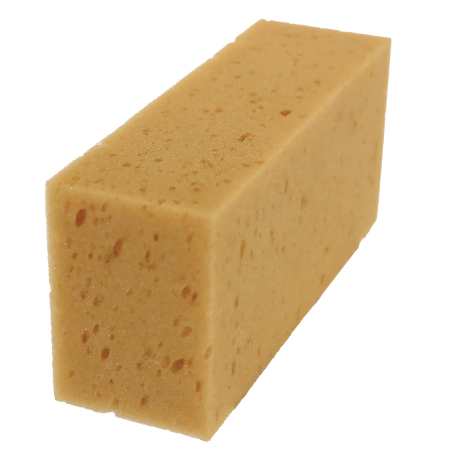 Unger® Fixi-Clamp Sponge, 8.5" x 4" x 2.75", Yellow, 10/Carton