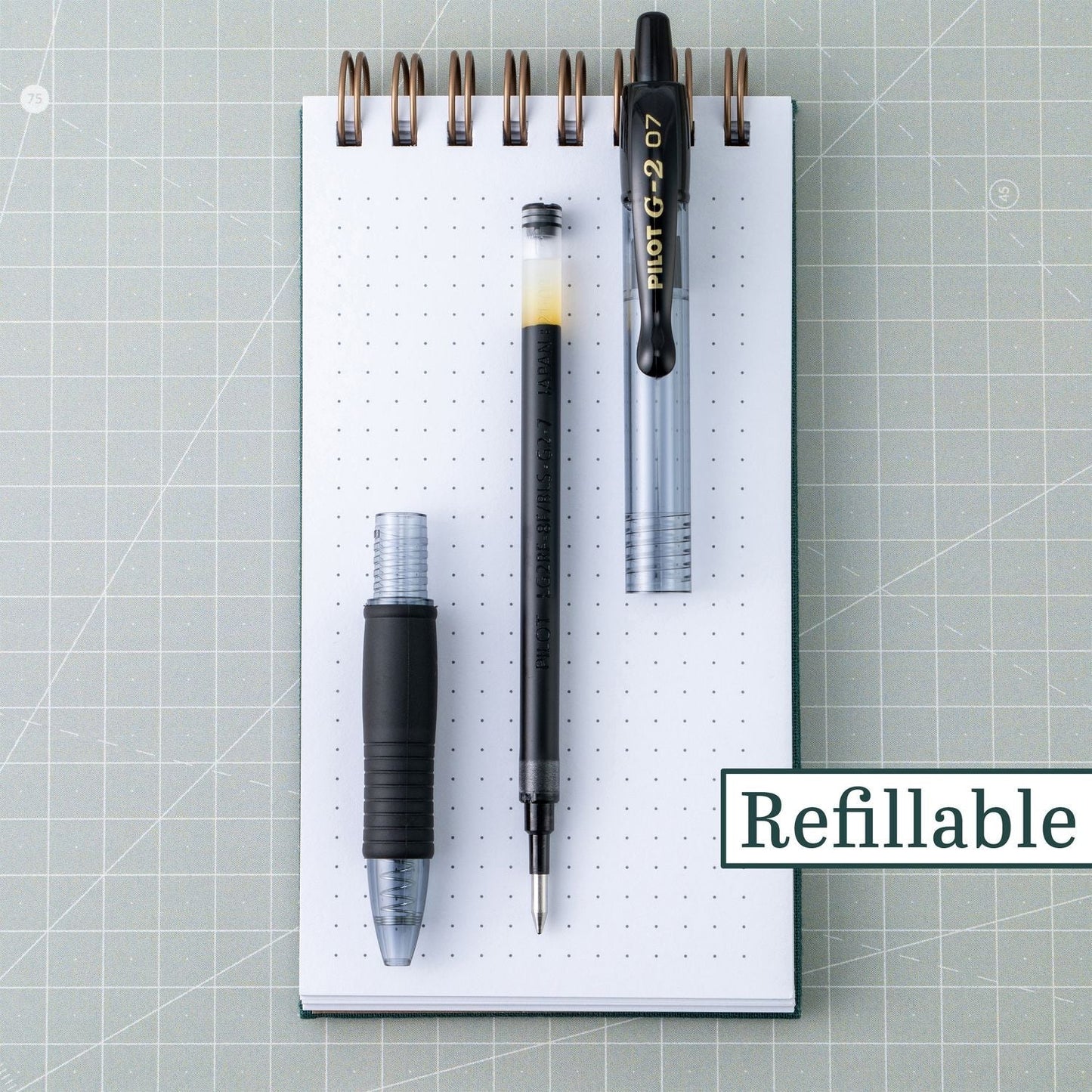 Pilot® G2 Premium Gel Pen, Retractable, Fine 0.7 mm, Assorted Ink and Barrel Colors, 10/Pack