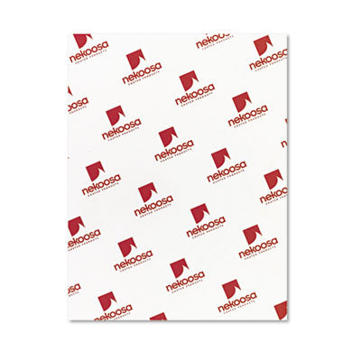 Nekoosa Fast Pack Carbonless 3-Part Paper, 8.5 X 11, White/canary/pink, 500 Sheets/ream, 5 Reams/carton