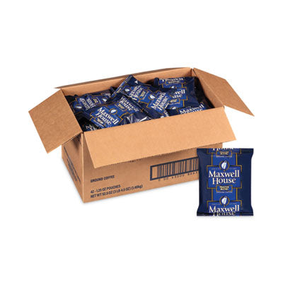 Maxwell House® Master Blend Ground Coffee, 1.25 oz Fraction Pack, 42/Carton