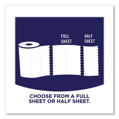 Sparkle® Pick-A-Size Perforated Kitchen Double Roll Towels with Thirst Pockets, 2-Ply, 11 x 6, White, 110 Sheets/Roll, 24 Rolls/Pack