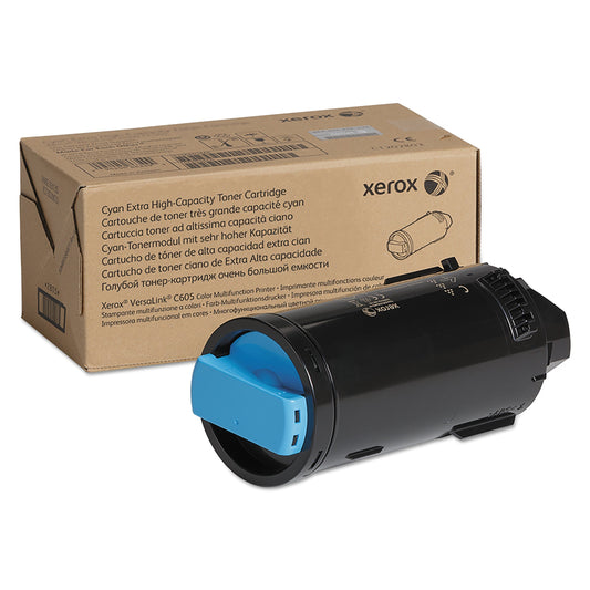 Xerox® 106r03928 Extra High-Yield Toner, 16,800 Page-Yield, Cyan