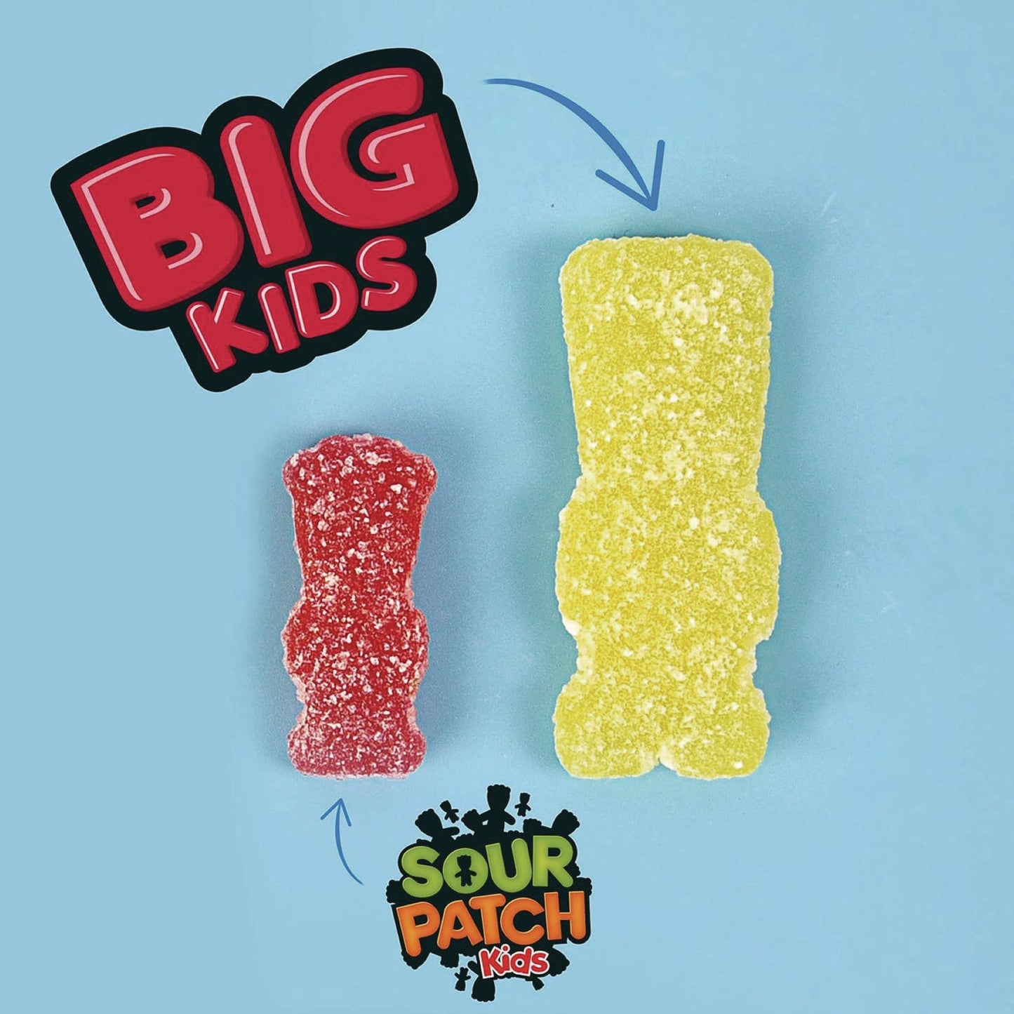 Sour Patch Kids® Fruit Flavored Candy, Grab-And-Go, 240-Pieces/box
