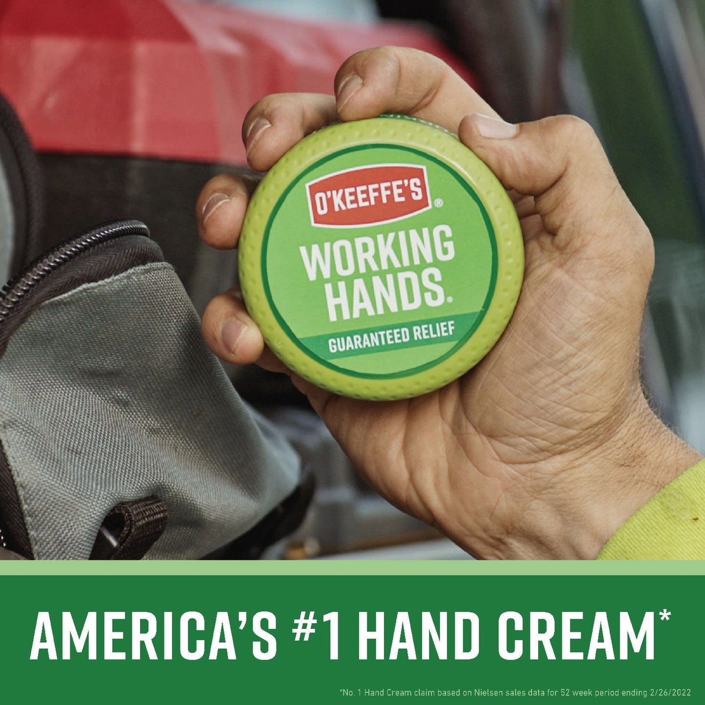 O'Keeffe's® Working Hands Cream, 3.4 oz Jar, Unscented