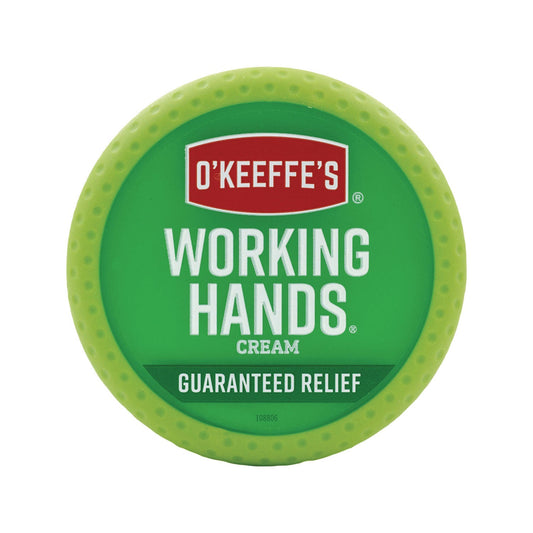 O'Keeffe's® Working Hands Cream, 3.4 oz Jar, Unscented