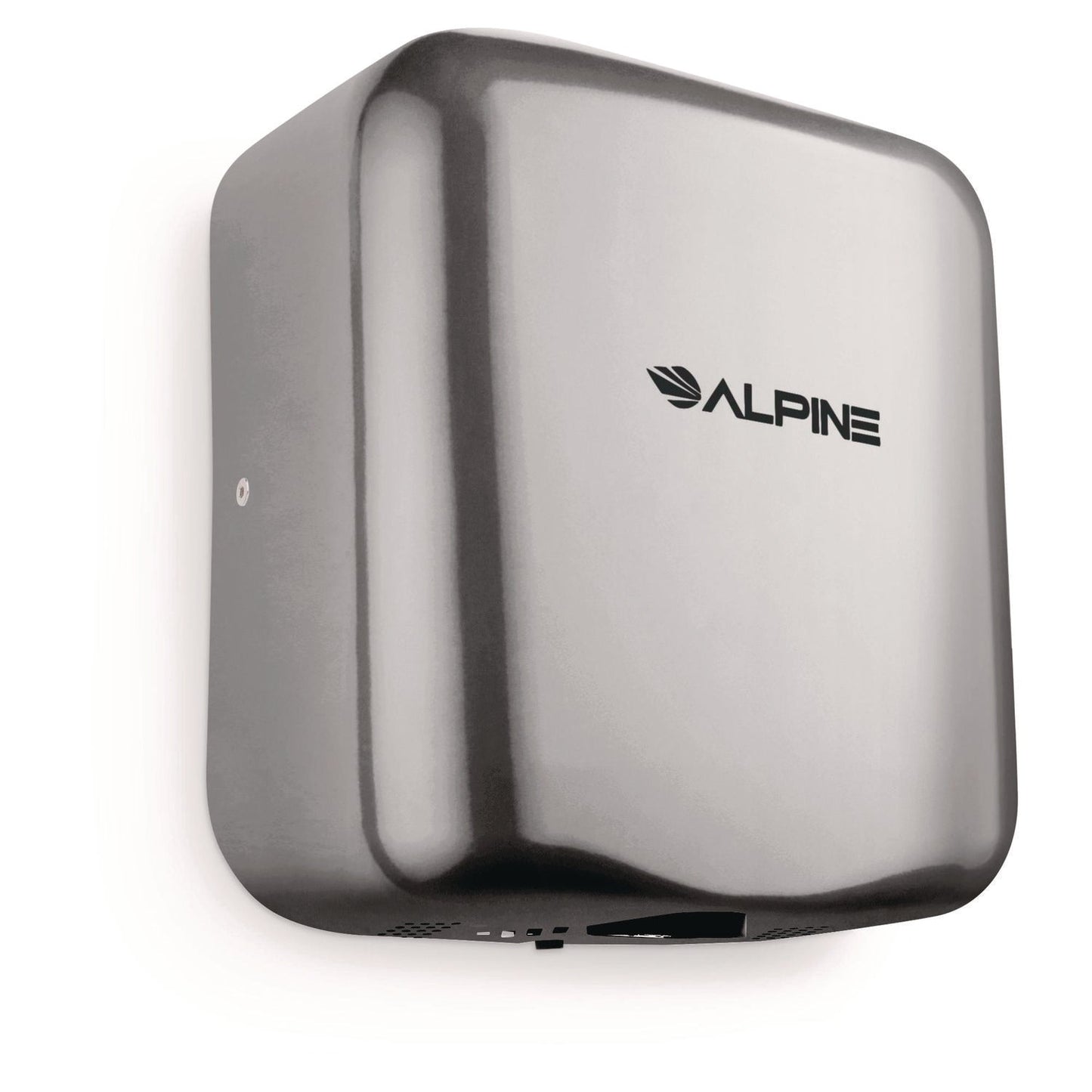 Alpine Industries Hemlock Commercial Automatic 120V Hand Dryer, 6.68 x 11.41 x 12.31, Stainless Steel, Chrome