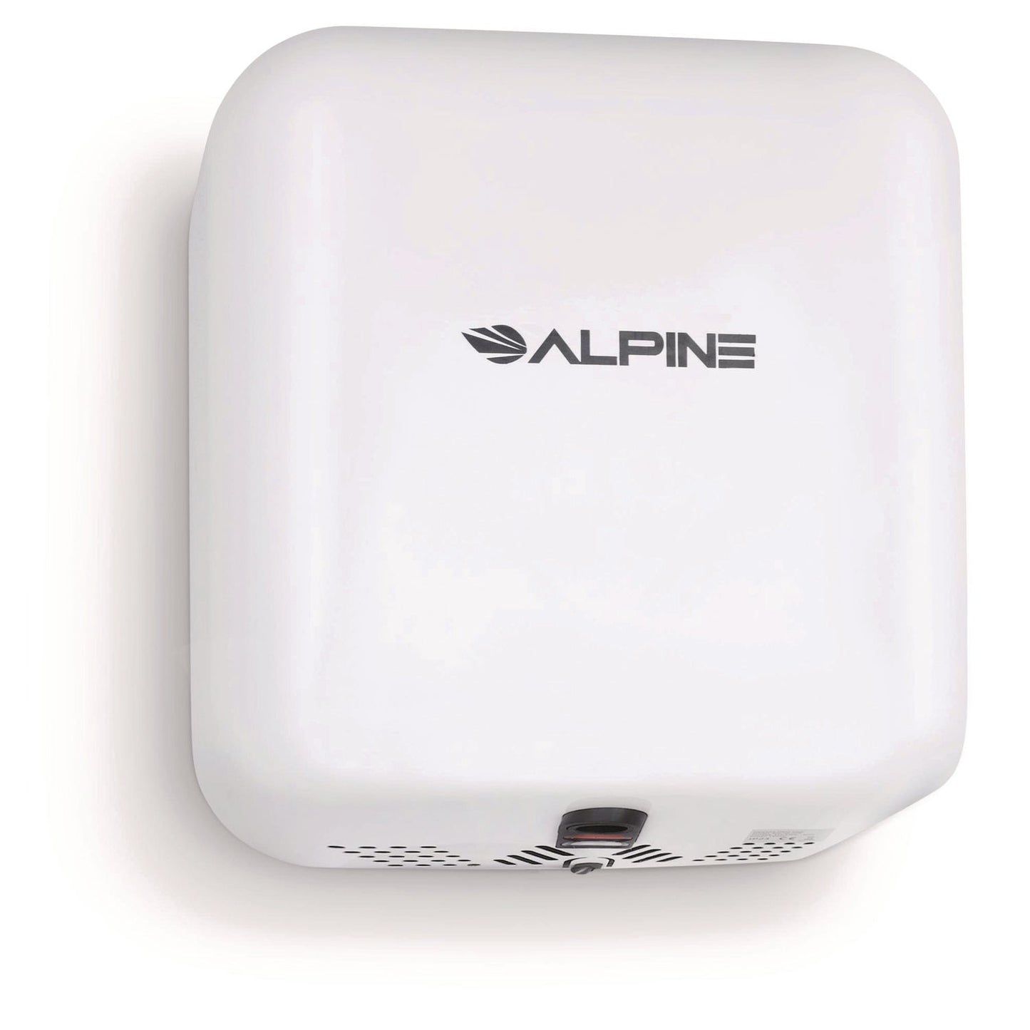 Alpine Industries Hemlock Commercial 220V Automatic Hand Dryer, 6.68 x 11.41 x 12.31, Stainless Steel, White