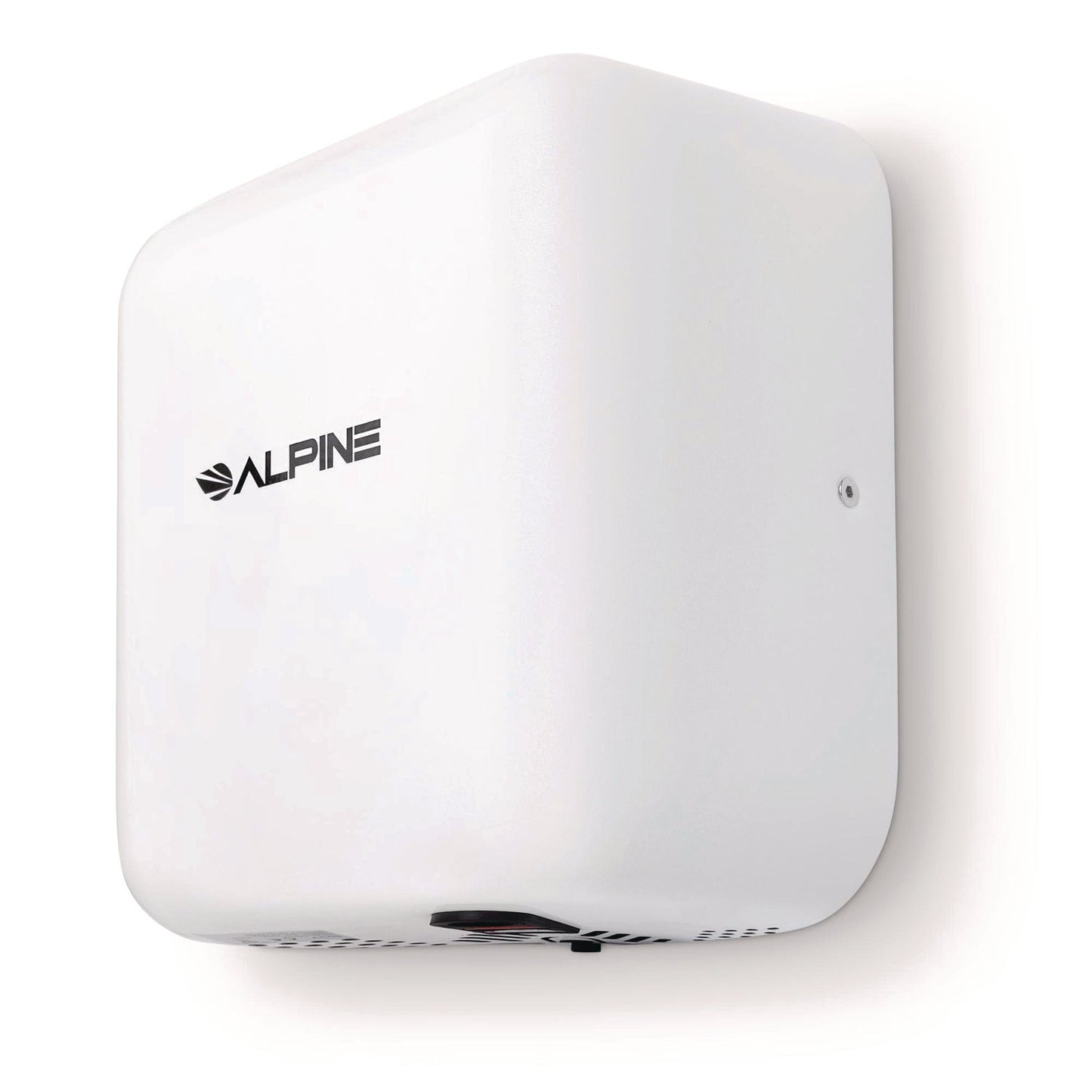 Alpine Industries Hemlock Commercial 220V Automatic Hand Dryer, 6.68 x 11.41 x 12.31, Stainless Steel, White
