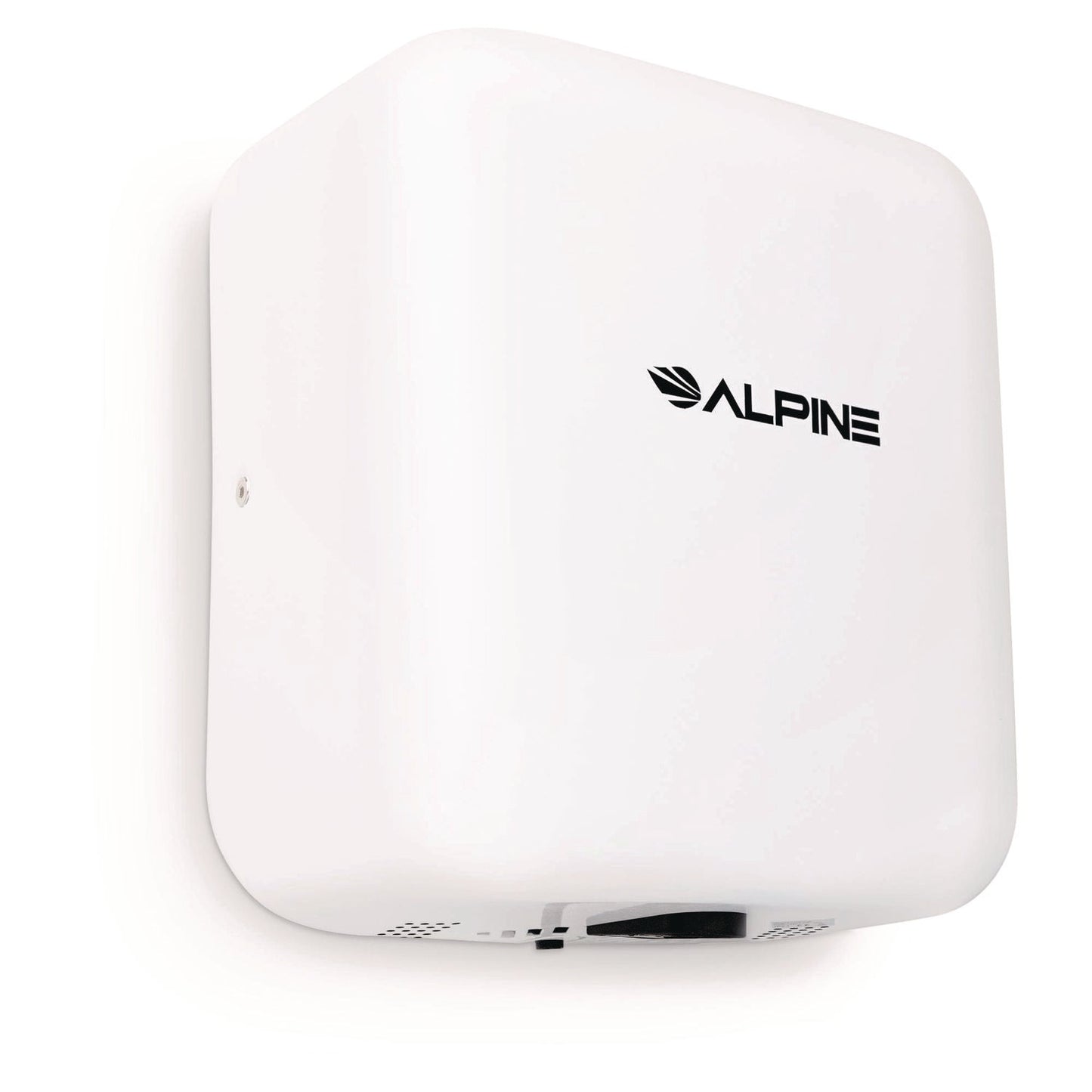 Alpine Industries Hemlock Commercial 220V Automatic Hand Dryer, 6.68 x 11.41 x 12.31, Stainless Steel, White