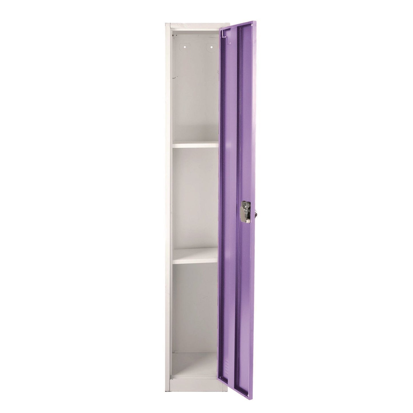 AdirOffice Steel Storage Locker, 1 Compartment, 12 x 12 x 72, Purple
