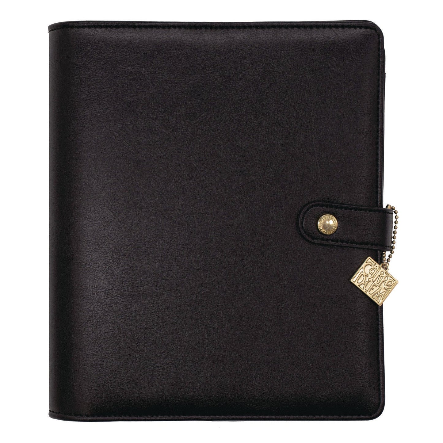 PUKKA PAD® A5 Planner, 10.24 x 9.25, Black Cover, 12-Month
