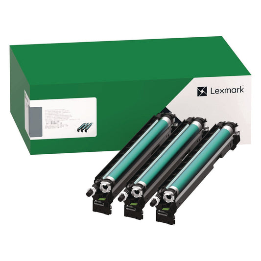 Lexmark™ 85D0Q00 Photoconductor Unit, 87,000 Page-Yield, Black, 3/Box