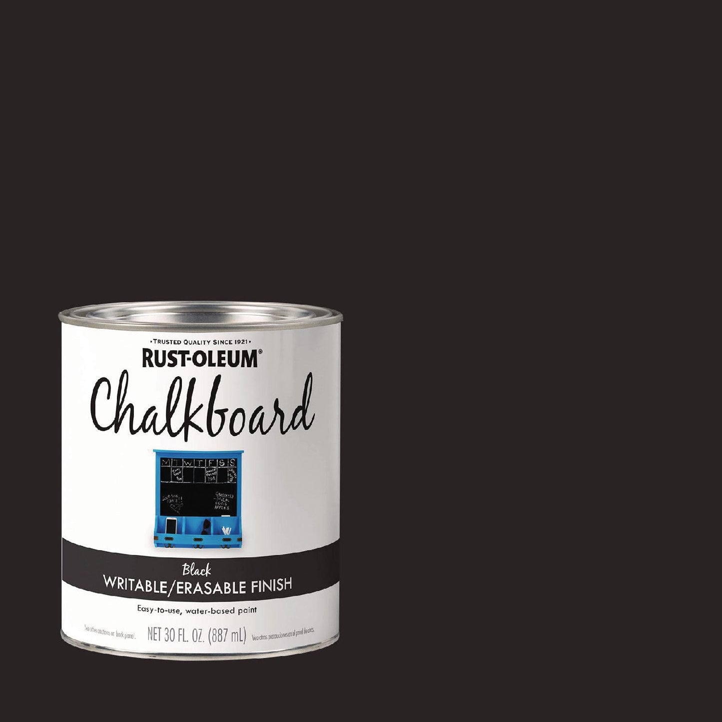 Rust-Oleum® Chalkboard Paint, Matte Black, Quart Can