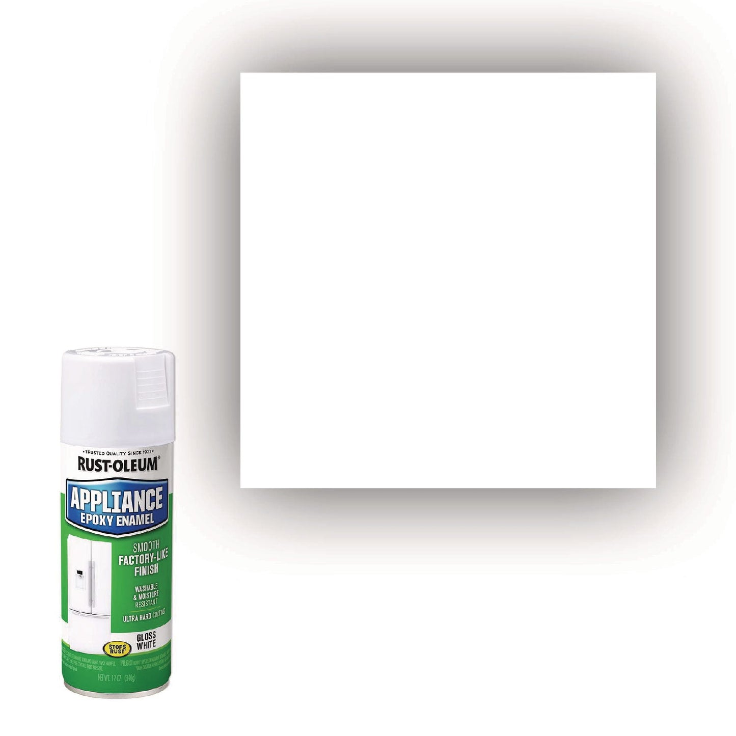 Rust-Oleum® Specialty Appliance Epoxy Spray Paint, Gloss White, 12 oz Aerosol Can, 6/Carton