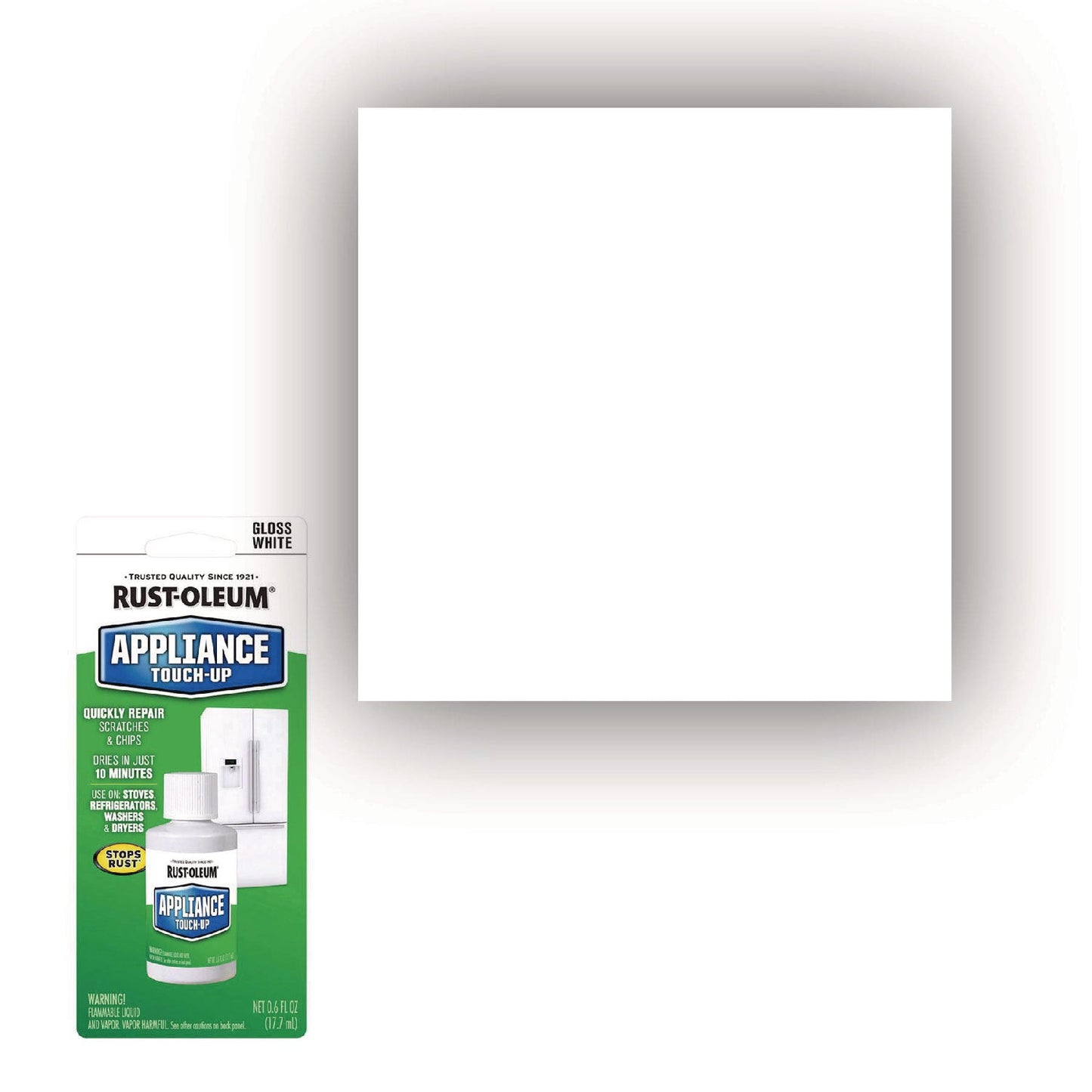 Rust-Oleum® Specialty Gloss White Appliance Epoxy Touch, Gloss White, 0.6 oz Bottle