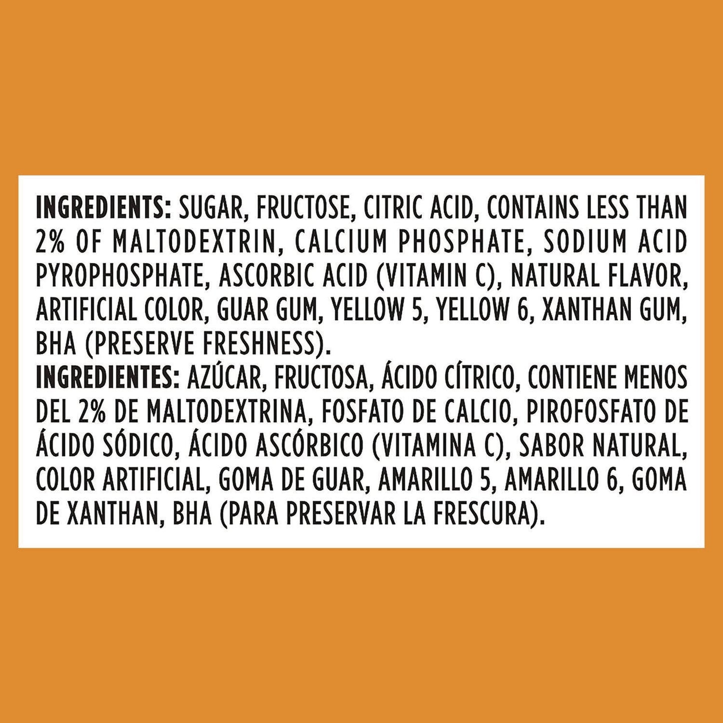 TANG® Orange Drink Mix, Orange, 72 oz Tub