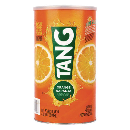 TANG® Orange Drink Mix, Orange, 72 oz Tub