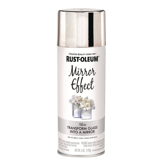 Rust-Oleum® Specialty Mirror Effect Spray Paint, High Gloss Mirror, 6 oz Aerosol Can