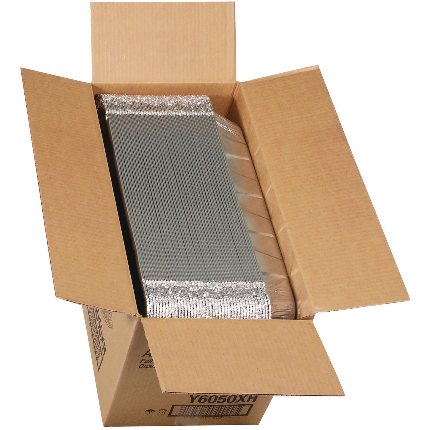 Pactiv Evergreen Aluminum Steam Table Pan, Full-Size Deep, 3.4" Deep, 19.6 x 11.6, 40/Carton