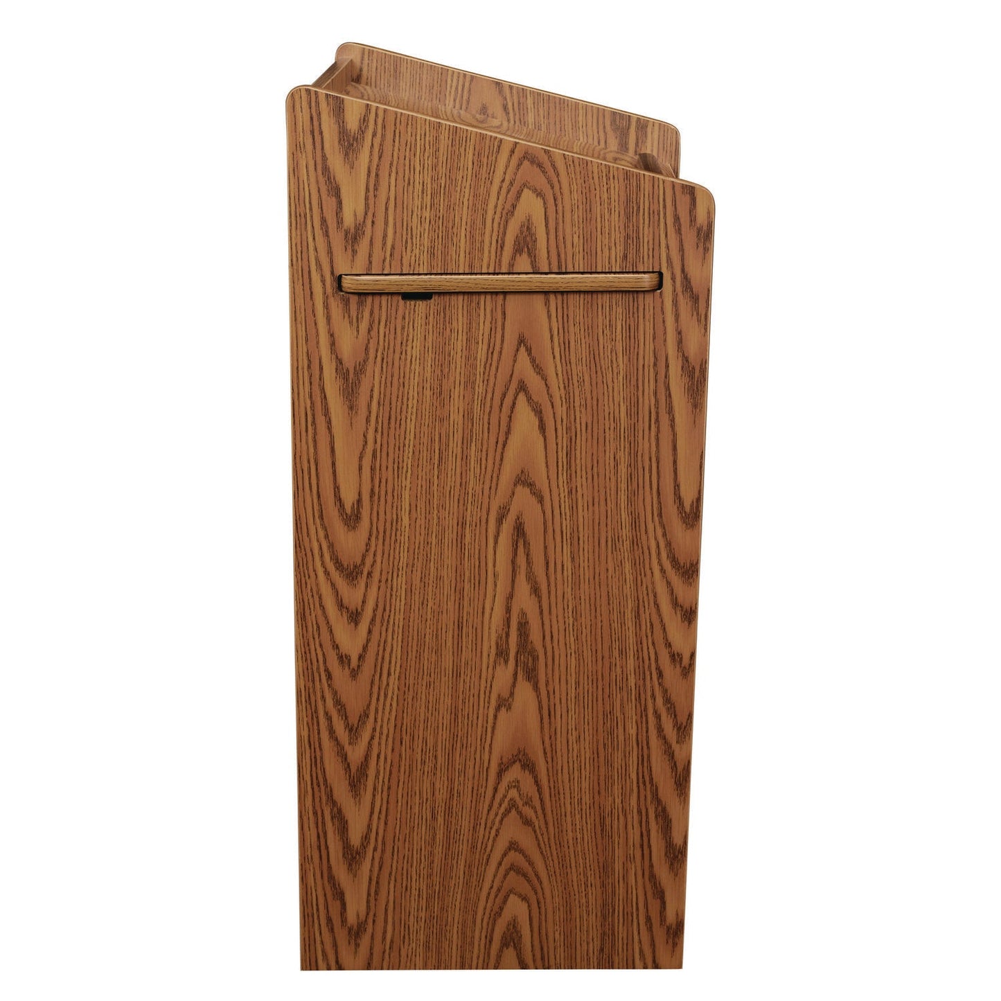 Oklahoma Sound® Aristocrat Non-Sound Lectern, 25 x 20 x 46, Oak