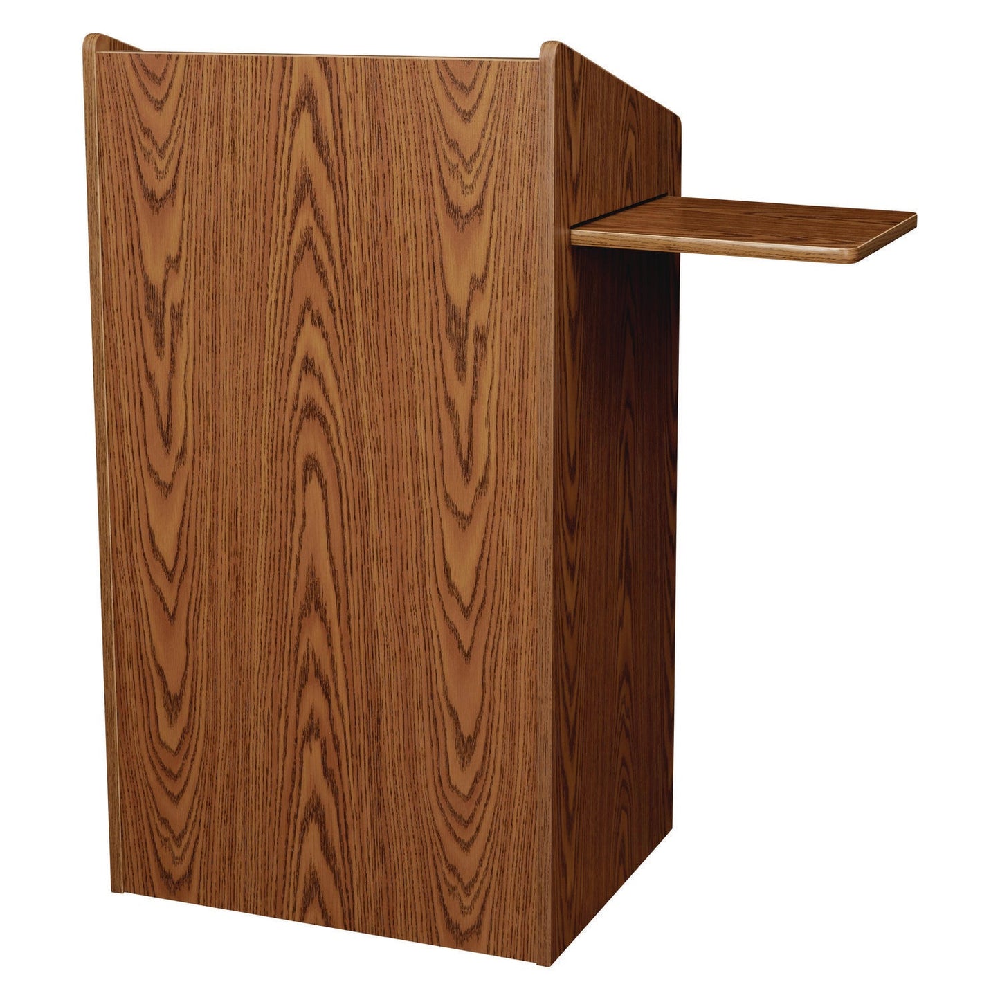 Oklahoma Sound® Aristocrat Non-Sound Lectern, 25 x 20 x 46, Oak