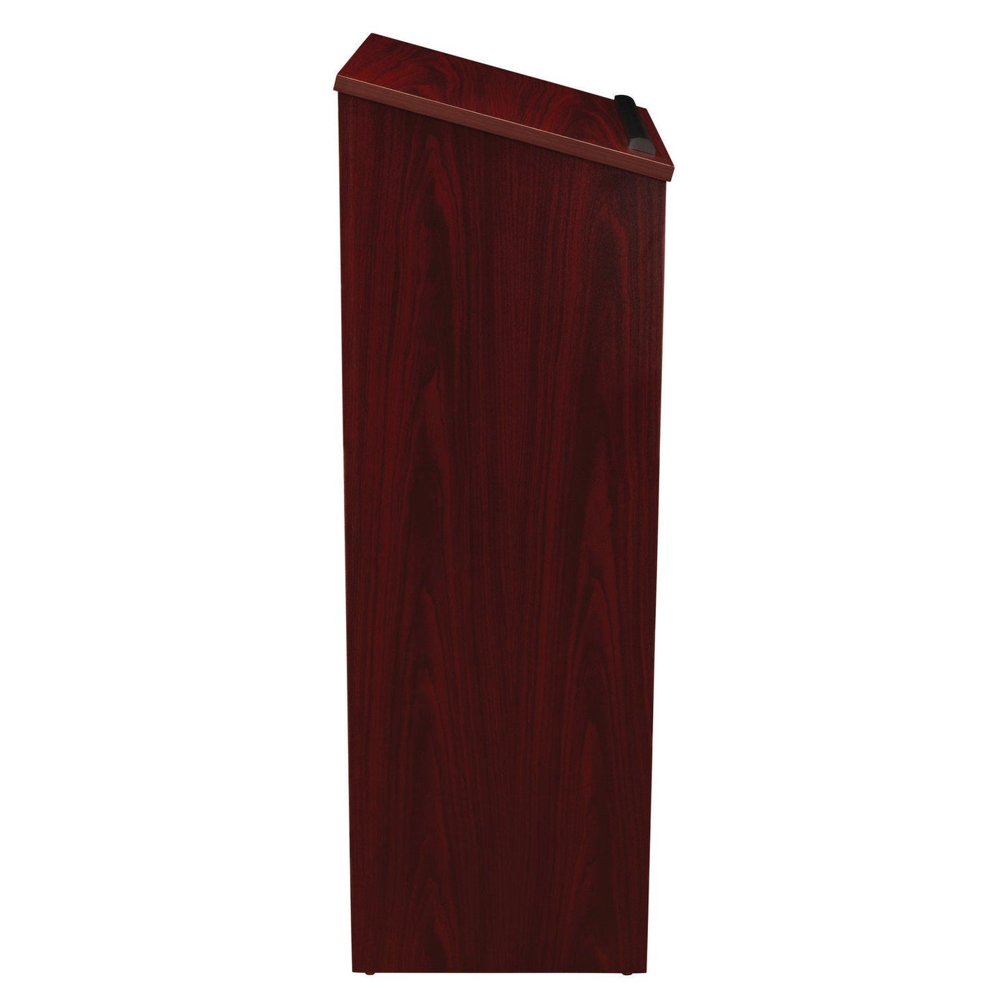 Oklahoma Sound® Full Floor Lectern, 23 x 16 x 46.5, Mahogany