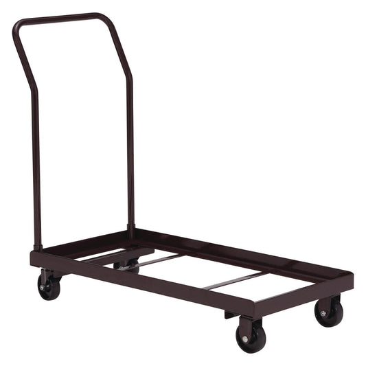 NPS® Dolly For 800 Series Chairs, 1,100 lb Capacity, 40" x 19" x 35", Brown