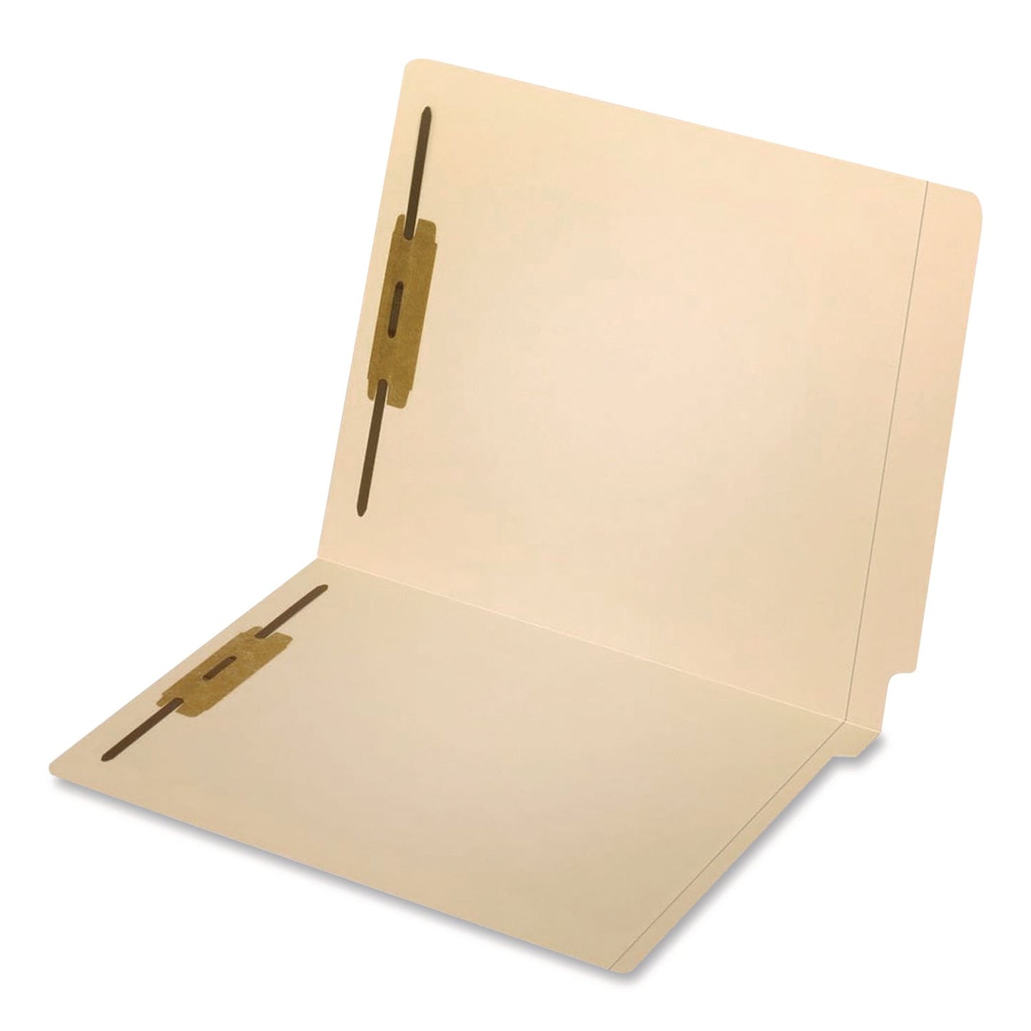 Pendaflex® Manila End Tab Expanding Fastener Folders, 0.75" Expansion, 2 Fasteners, Letter Size, Manila Exterior, 50/Box