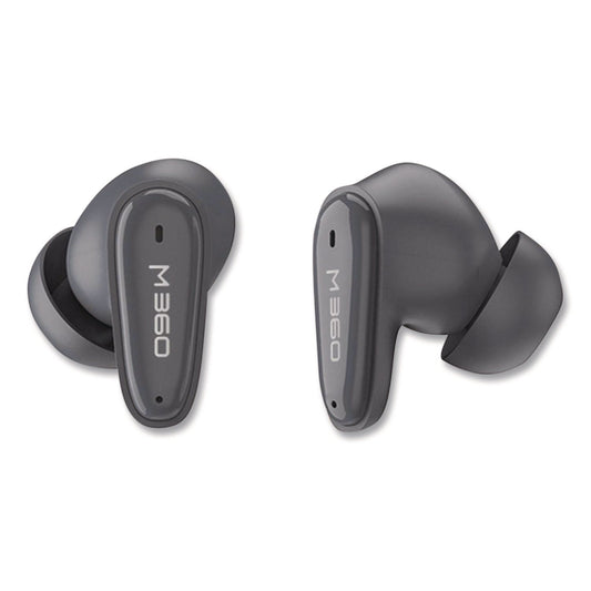 Morpheus 360® Nemesis True Wireless Earbuds, Gray